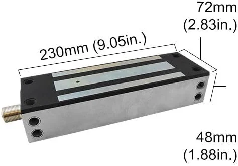 قفل مگنتی برقی دروازه بیرونی Visionis FPC-5701-B با قدرت 1500 پوند به همراه براکت LZ برای درب های بازشو به داخل، مناسب برای سیستم کنترل دسترسی قفل مگنتی برقی دروازه بیرونی Visionis FPC-5701-B با قدرت 1500 پوند به همراه براکت LZ برای درب های بازشو به داخل، مناسب برای سیستم کنترل دسترسی