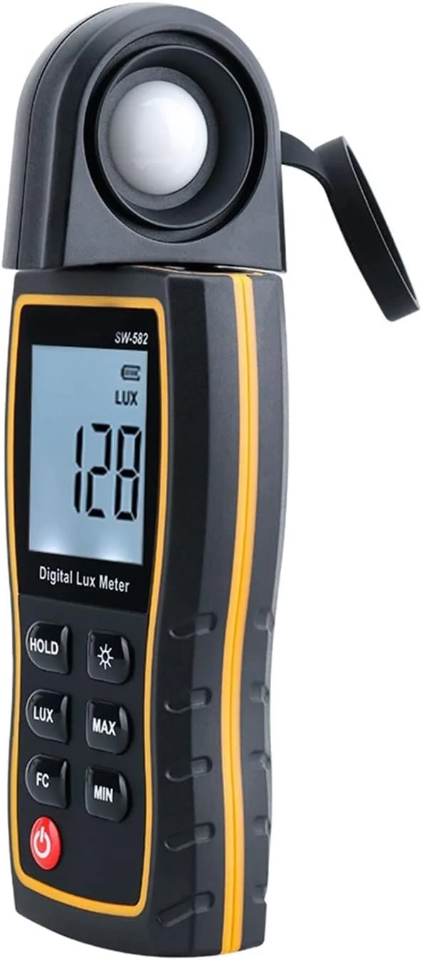 نورسنج دستی HOKVJ، نورسنج دیجیتال لوکس/FC، نورسنج عکاسی، طیف سنج دستی نورسنج برای خانه، کشاورزی، انبار، مزرعه، صحنه، استادیوم برای تست فوتومتریک نورسنج دستی HOKVJ، نورسنج دیجیتال لوکس/FC، نورسنج عکاسی، طیف سنج دستی نورسنج برای خانه، کشاورزی، انبار، مزرعه، صحنه، استادیوم برای تست فوتومتریک