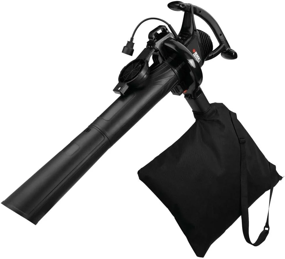 دمنده برگ برقی 3 در 1، جاروبرگ و خردکن بلک اند دکر، 12 آمپر (BV3100)