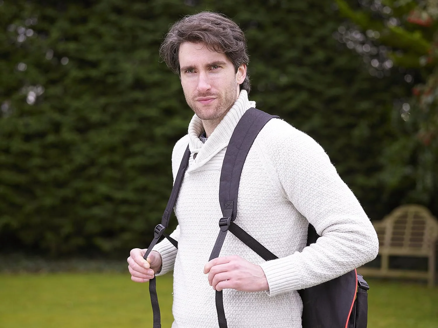 کوله پشتی جمع آوری برگ Black & Decker (شامل شلنگ مکش انعطاف پذیر، ظرفیت 72 لیتر، سازگار با مدل های زیر: GW2810, GW2838, GW3030, GW3031BP, GW3050) GWBP1