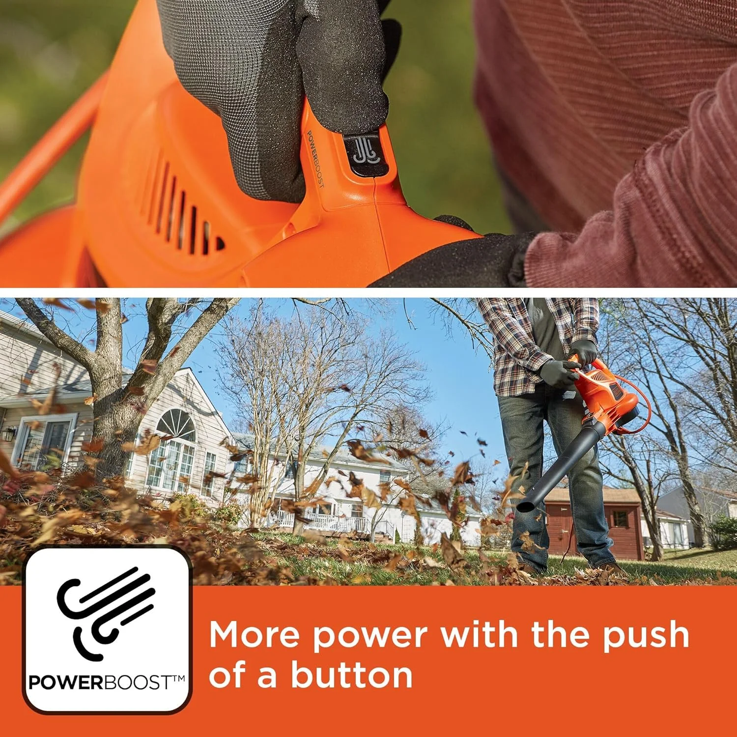 دستگاه دمنده، مکنده و خردکن برگ برقی 3 در 1 بلک اند دکر (BEBL7000)