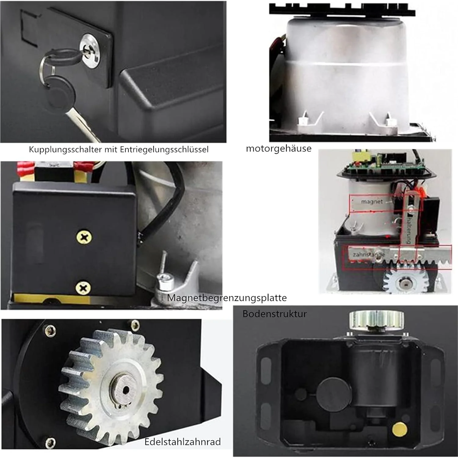 اپراتور درب کشویی اتوماتیک WWART، کیت سیستم امنیتی درب کشویی برقی سنگین وظیفه کامل تا 800 کیلوگرم برای مسکونی و تجاری اپراتور درب کشویی اتوماتیک WWART، کیت سیستم امنیتی درب کشویی برقی سنگین وظیفه کامل تا 800 کیلوگرم برای مسکونی و تجاری