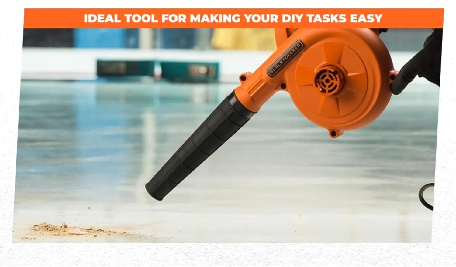 دمنده/مکنده برقی تک سرعته 530 وات بلک اند دکر با سرعت 16000 دور در دقیقه به همراه کیسه جمع آوری مدل Bdb530-B5 مناسب برای خانه و باغ دمنده/مکنده برقی تک سرعته 530 وات بلک اند دکر با سرعت 16000 دور در دقیقه به همراه کیسه جمع آوری مدل Bdb530-B5 مناسب برای خانه و باغ