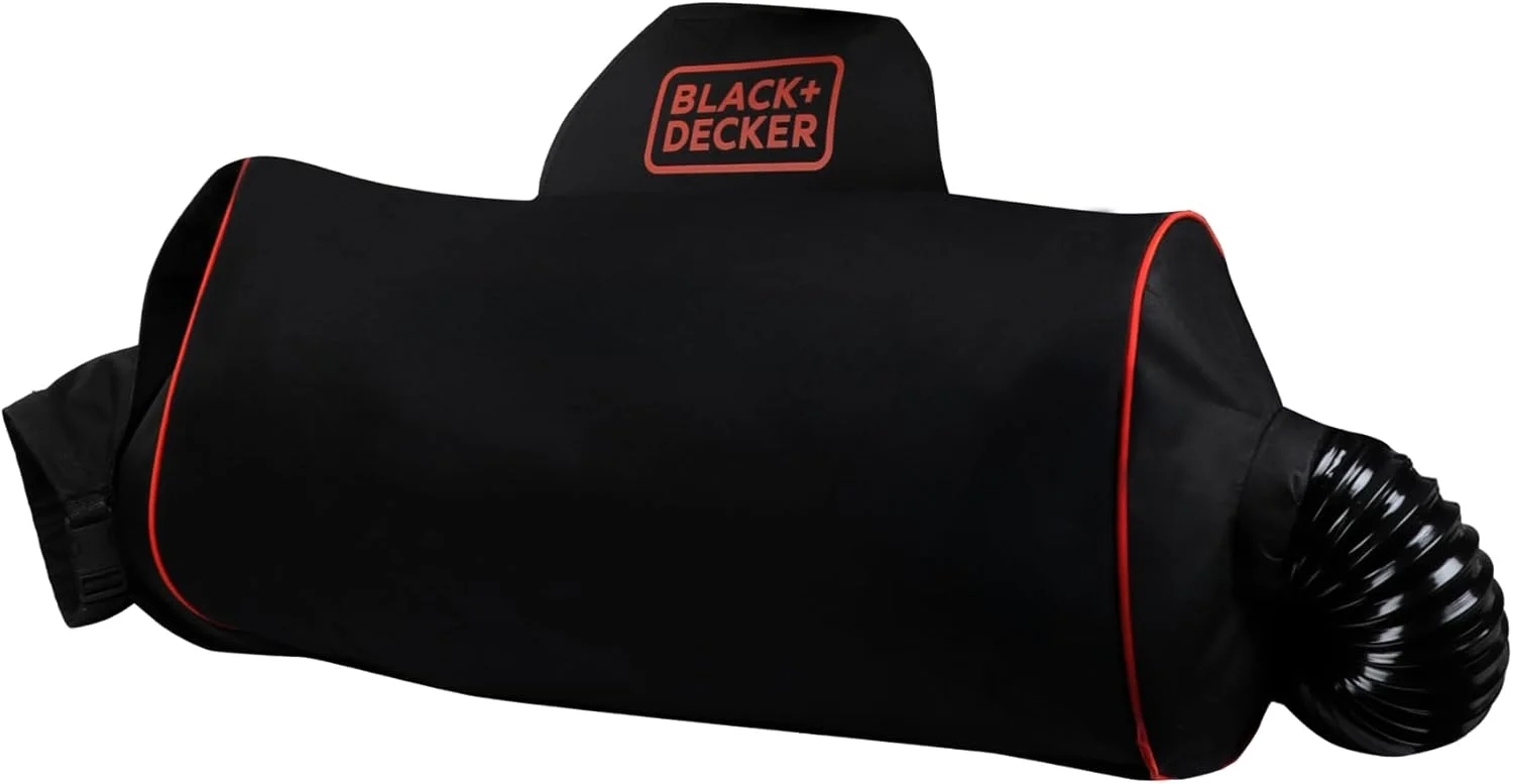 دستگاه دمنده، جاروبرقی و خردکن برگ 3 در 1 بلک اند دکر 3000 وات با کوله پشتی جمع آوری 72 لیتری مدل BEBLV300-QS