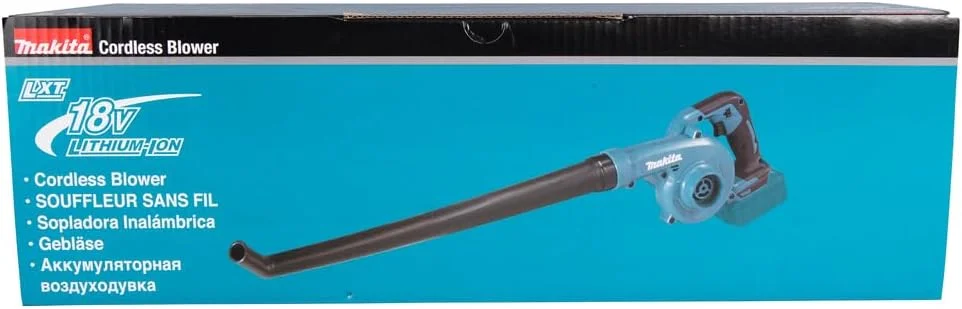 دمنده شارژی ماکیتا مدل DUB186Z، 50 وات، 18 ولت، آبی/مشکی دمنده شارژی ماکیتا مدل DUB186Z، 50 وات، 18 ولت، آبی/مشکی