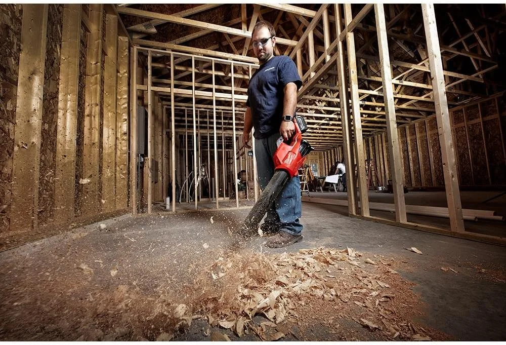 دمنده دستی شارژی M18 FUEL میلواکی، 120 مایل در ساعت، 450 CFM، 18 ولت، لیتیوم یون، براشلس (باتری جداگانه به فروش می رسد)