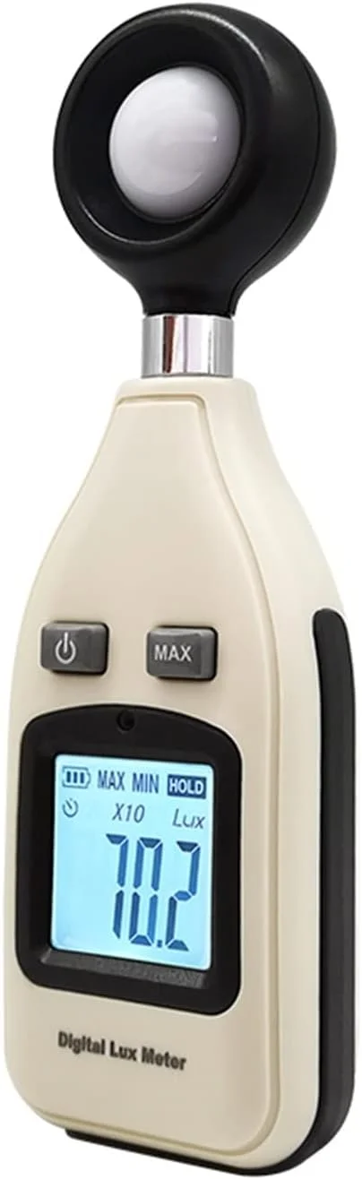 نور سنج GHQERTY، نورسنج 20-20000 لوکس لومن، ابزار اندازه گیری دیجیتال USB، نورسنج دیجیتال دستی اندازه گیری دمای محیط