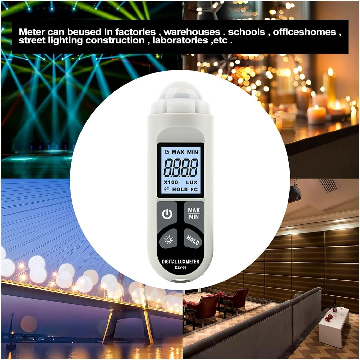 نور سنج دیجیتال NEOCHY، 0.1-200,000 لوکس، LCD دیجیتال جیبی، تستر اندازه گیری لوکس/FC، سنسور نور سنج نور سنج دیجیتال NEOCHY، 0.1-200,000 لوکس، LCD دیجیتال جیبی، تستر اندازه گیری لوکس/FC، سنسور نور سنج