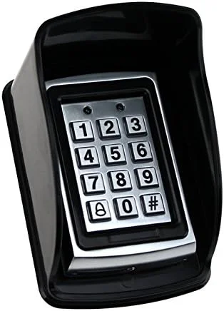 صفحه کلید کنترل دسترسی ضد آب فلزی RFID YAVIS برای کنترلر درب، مناسب فضای باز و داخل ساختمان، پشتیبانی از 1000 کاربر + پوشش ضد آب + 10 عدد جاسوئیچی صفحه کلید کنترل دسترسی ضد آب فلزی RFID YAVIS برای کنترلر درب، مناسب فضای باز و داخل ساختمان، پشتیبانی از 1000 کاربر + پوشش ضد آب + 10 عدد جاسوئیچی