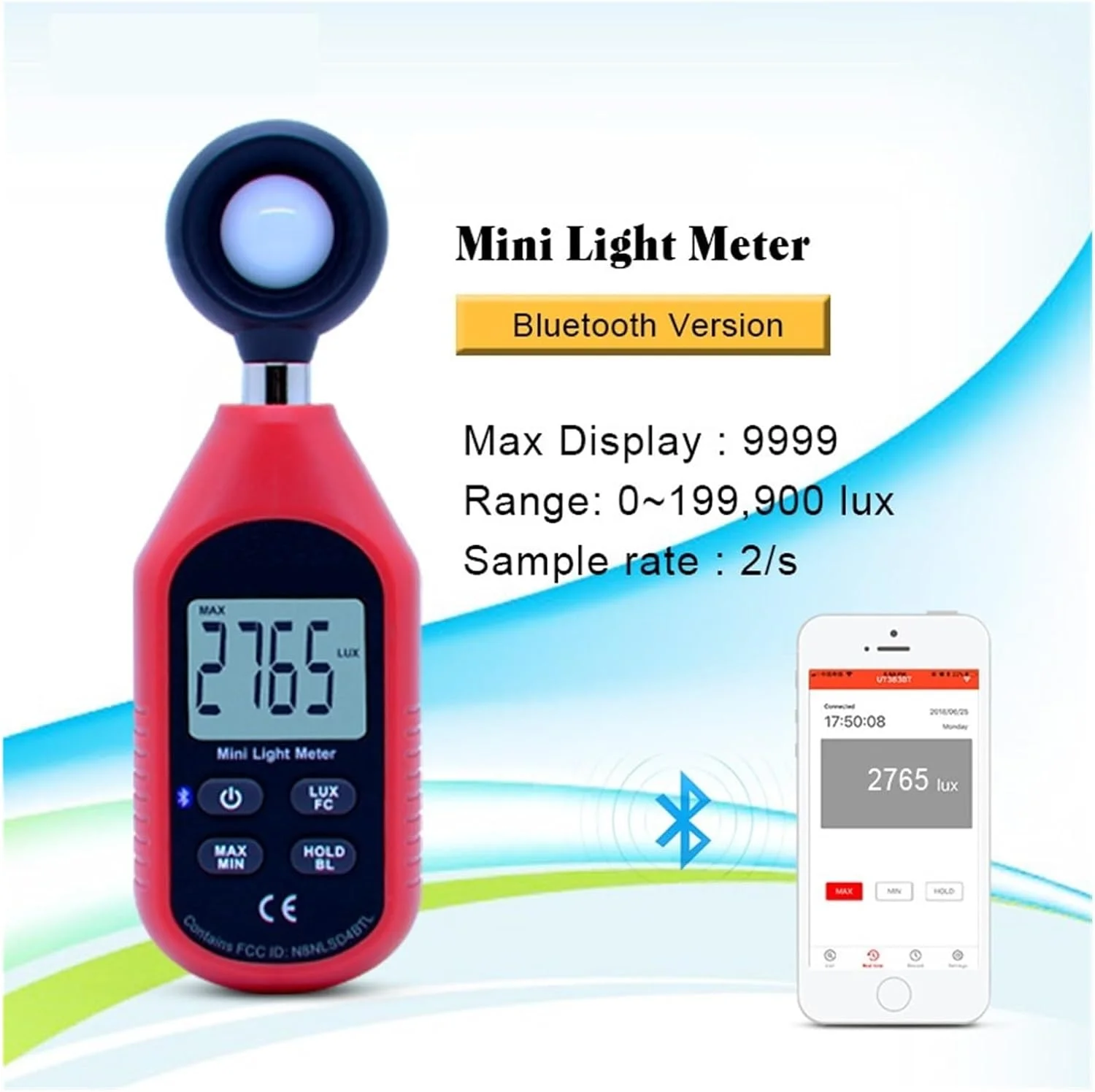 نورسنج، لوکس متر دیجیتال مینی، تجهیزات تست محیطی نور، لوکس متر دستی روشنایی سنج نورسنج، لوکس متر دیجیتال مینی، تجهیزات تست محیطی نور، لوکس متر دستی روشنایی سنج