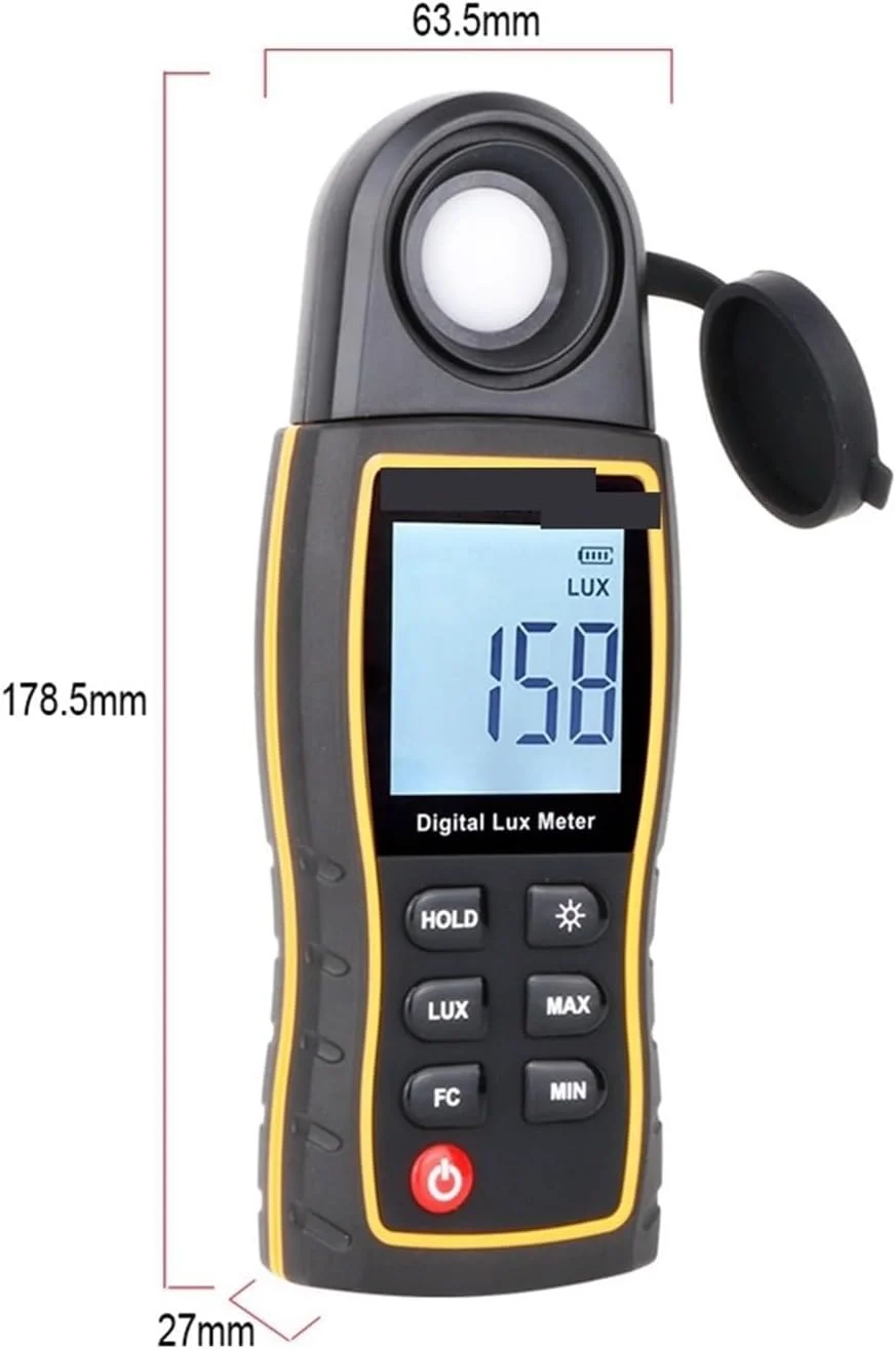 نورسنج، نورسنج دیجیتال لوکس متر 199,900 لوکس با سنسور چرخشی لوکس/FC نورسنج دقیق فوتومتر تستر نورسنج، نورسنج دیجیتال لوکس متر 199,900 لوکس با سنسور چرخشی لوکس/FC نورسنج دقیق فوتومتر تستر