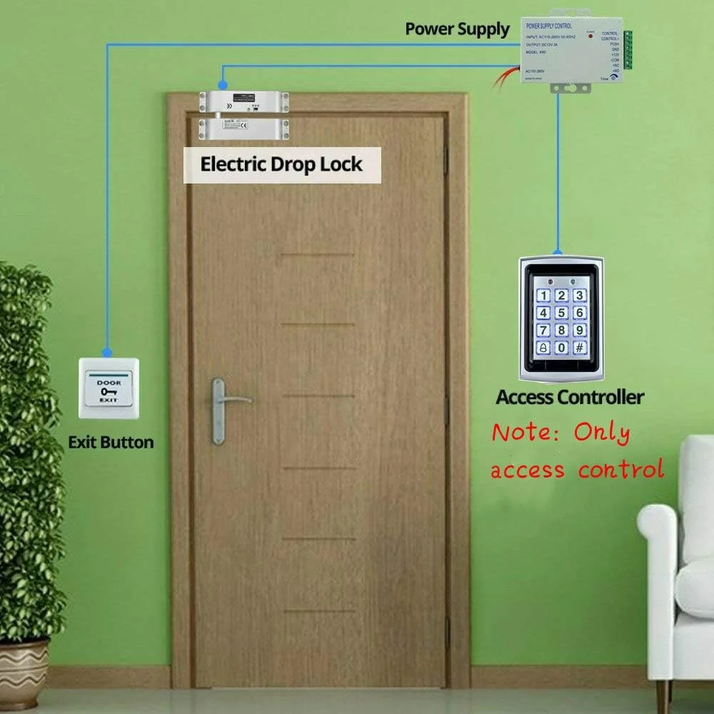 صفحه کلید کنترل دسترسی ضد آب فلزی RFID YAVIS برای کنترلر درب، مناسب فضای باز و داخل ساختمان، پشتیبانی از 1000 کاربر + پوشش ضد آب + 10 عدد جاسوئیچی صفحه کلید کنترل دسترسی ضد آب فلزی RFID YAVIS برای کنترلر درب، مناسب فضای باز و داخل ساختمان، پشتیبانی از 1000 کاربر + پوشش ضد آب + 10 عدد جاسوئیچی