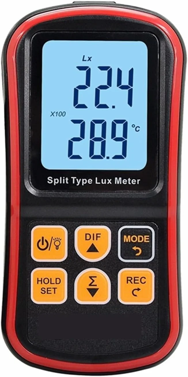 نورسنج دیجیتال 5 عددی، نورسنج دیجیتال اسپلیت 0 تا 200000 لوکس، ابزار لوکس متر، تستر روشنایی، نورسنج ال سی دی، فوتومتر نورسنج دیجیتال 5 عددی، نورسنج دیجیتال اسپلیت 0 تا 200000 لوکس، ابزار لوکس متر، تستر روشنایی، نورسنج ال سی دی، فوتومتر