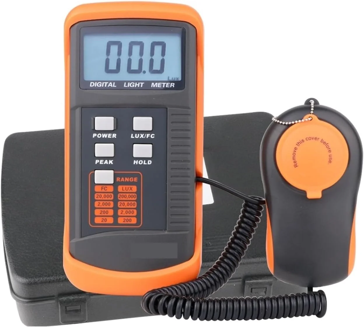 نورسنج، لوکس متر دیجیتال 200,000 لوکس، ابزارهای اندازه گیری نور دیجیتال LCD، حداکثر و حداقل نورسنج، فوتومتر نورسنج، لوکس متر دیجیتال 200,000 لوکس، ابزارهای اندازه گیری نور دیجیتال LCD، حداکثر و حداقل نورسنج، فوتومتر