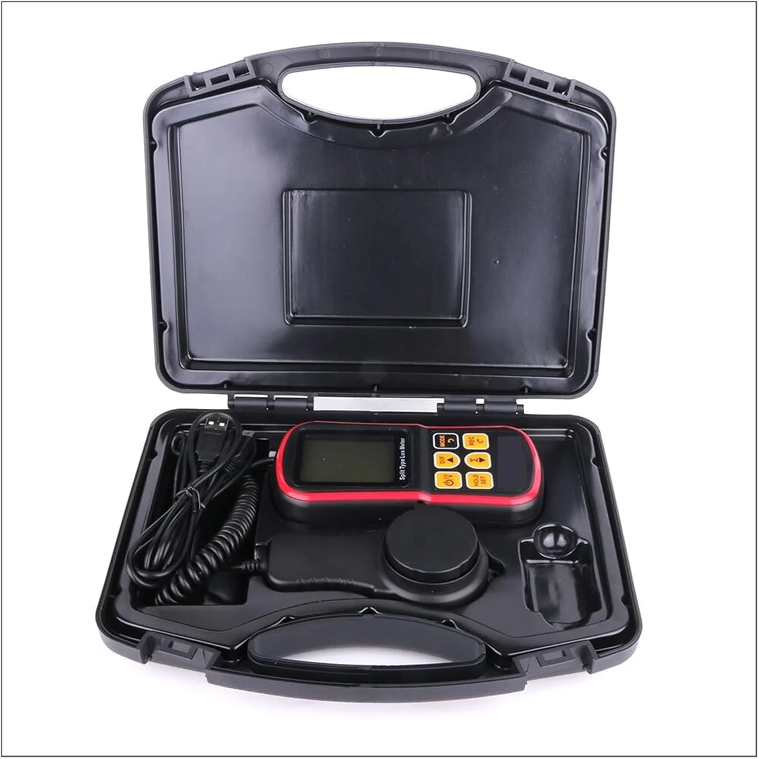 نورسنج دیجیتال 5 عددی، نورسنج دیجیتال اسپلیت 0 تا 200000 لوکس، ابزار لوکس متر، تستر روشنایی، نورسنج ال سی دی، فوتومتر نورسنج دیجیتال 5 عددی، نورسنج دیجیتال اسپلیت 0 تا 200000 لوکس، ابزار لوکس متر، تستر روشنایی، نورسنج ال سی دی، فوتومتر