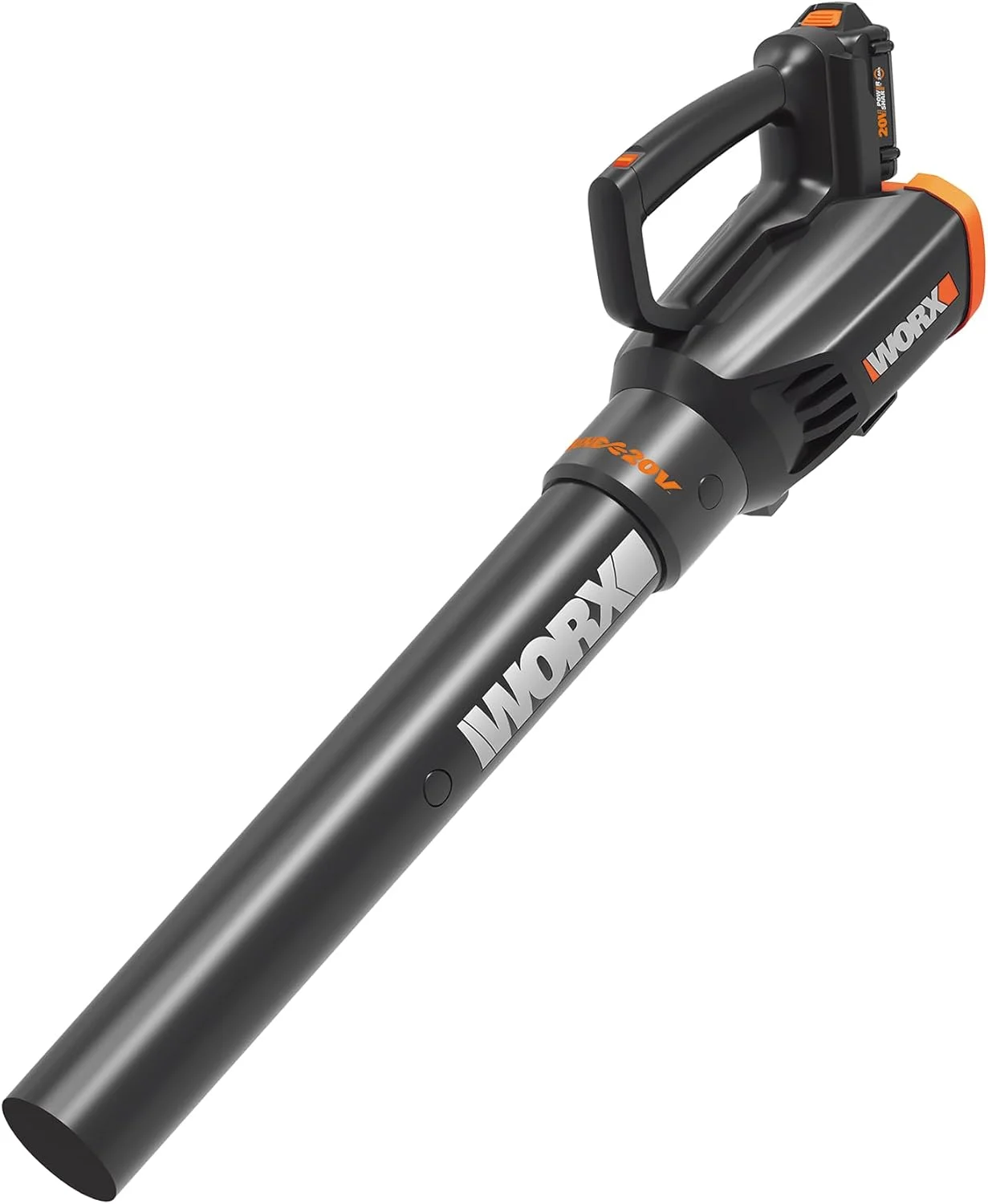 دمنده توربینی شارژی 20 ولت WORX (2.0Ah) Power Share، 2 سرعته