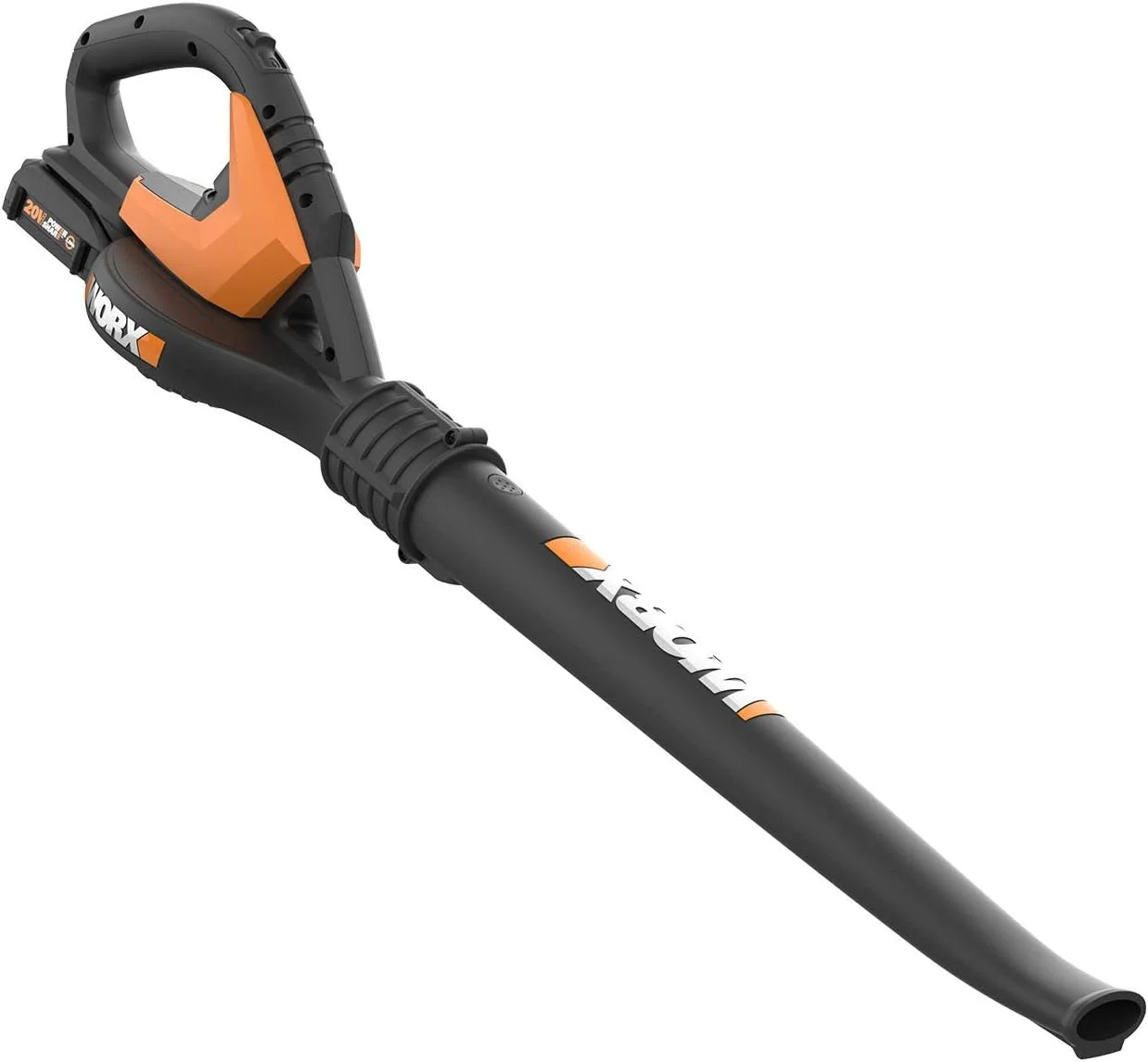 دمنده برگ شارژی 20 ولت WORX مدل WG545.6، دمنده و مکنده، شامل 1 باتری 2.0 آمپر ساعت و شارژر دمنده برگ شارژی 20 ولت WORX مدل WG545.6، دمنده و مکنده، شامل 1 باتری 2.0 آمپر ساعت و شارژر
