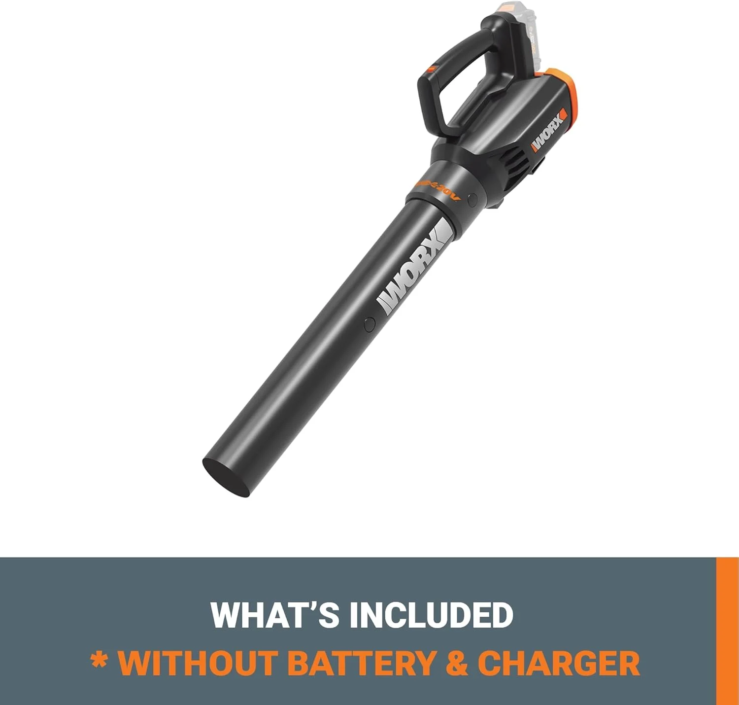 دمنده توربینی شارژی 20 ولت WORX (2.0Ah) Power Share، 2 سرعته