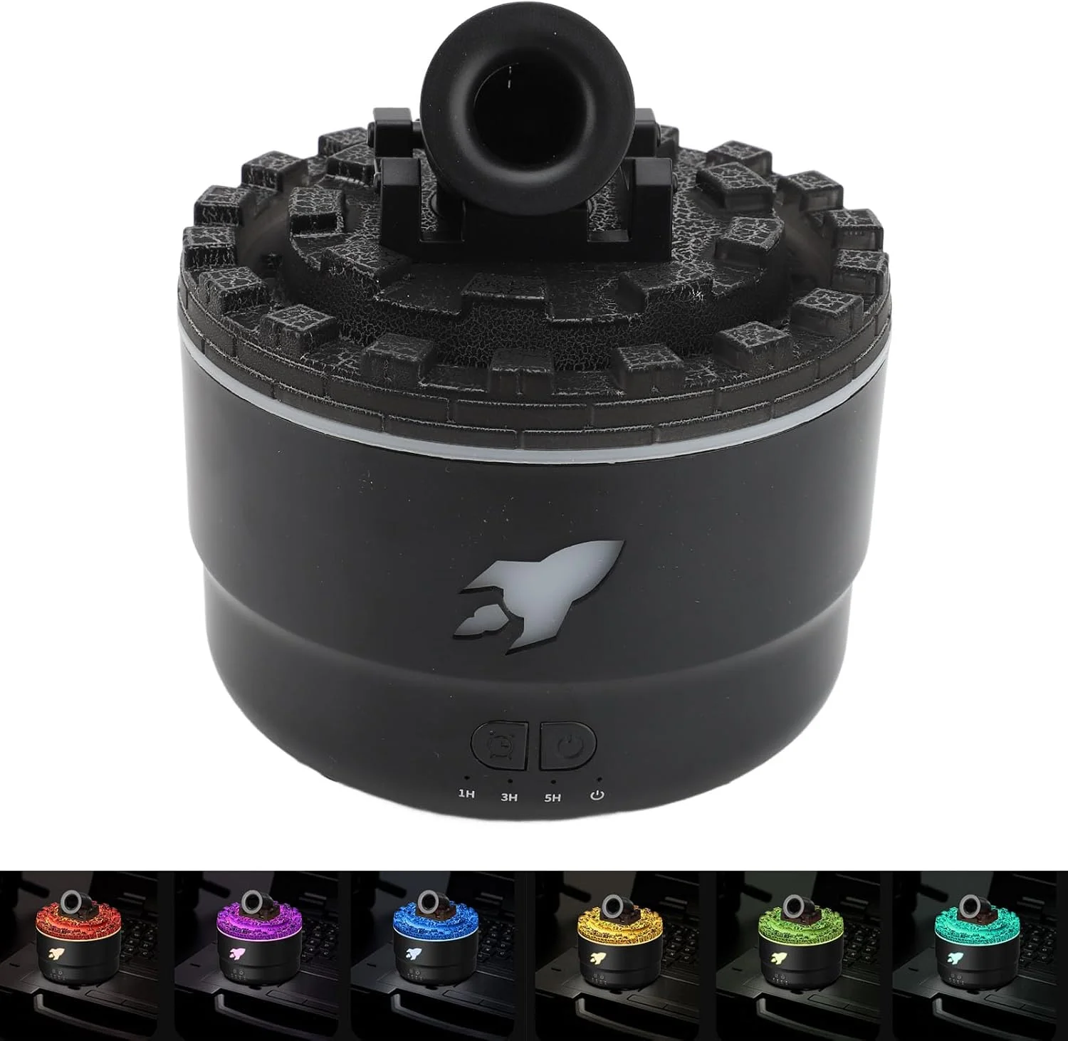 دستگاه بخور توپ با تایمر برای اتاق خواب، دستگاه پخش کننده اسانس و مرطوب کننده هوا، دستگاه آروماتراپی روغن های ضروری با چراغ های LED رنگارنگ، رومیزی کوچک خانگی (مشکی) دستگاه بخور توپ با تایمر برای اتاق خواب، دستگاه پخش کننده اسانس و مرطوب کننده هوا، دستگاه آروماتراپی روغن های ضروری با چراغ های LED رنگارنگ، رومیزی کوچک خانگی (مشکی)