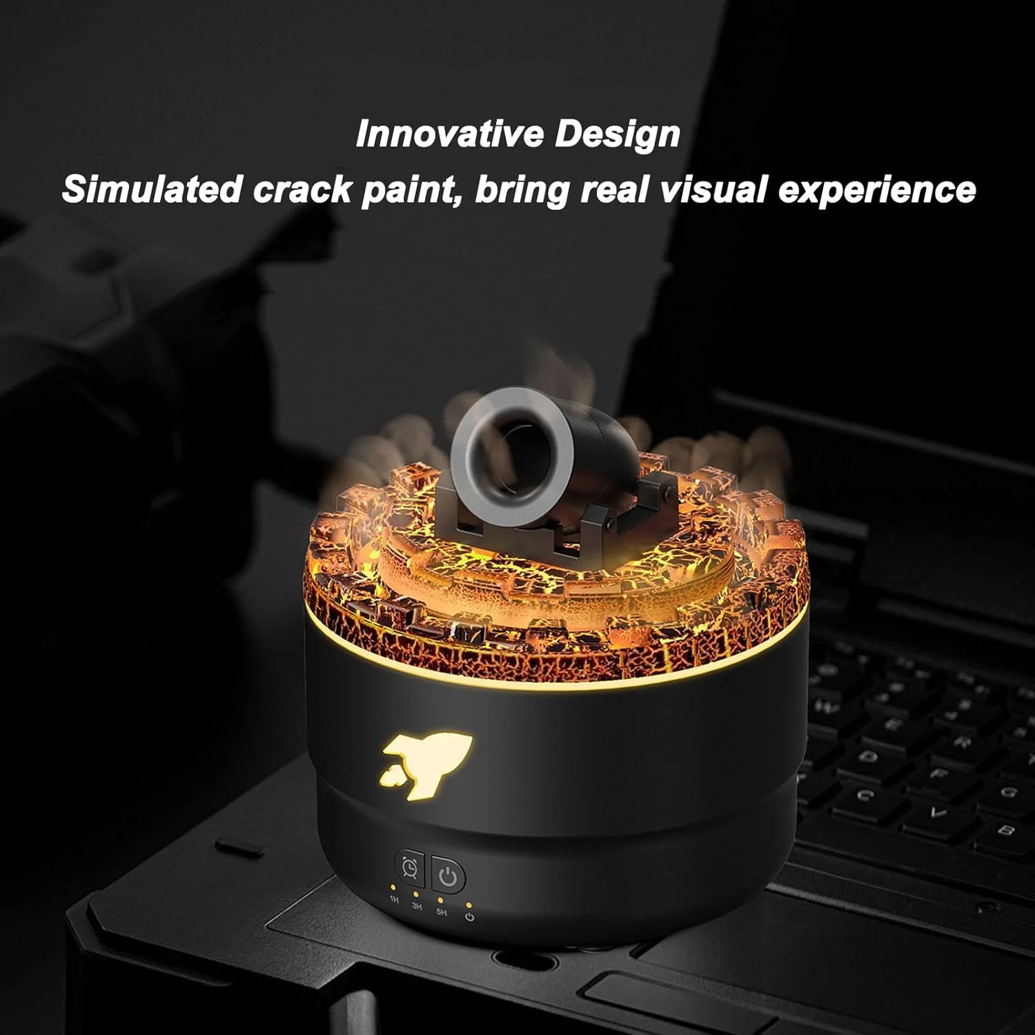 دستگاه بخور توپ با تایمر برای اتاق خواب، دستگاه پخش کننده اسانس و مرطوب کننده هوا، دستگاه آروماتراپی روغن های ضروری با چراغ های LED رنگارنگ، رومیزی کوچک خانگی (مشکی) دستگاه بخور توپ با تایمر برای اتاق خواب، دستگاه پخش کننده اسانس و مرطوب کننده هوا، دستگاه آروماتراپی روغن های ضروری با چراغ های LED رنگارنگ، رومیزی کوچک خانگی (مشکی)