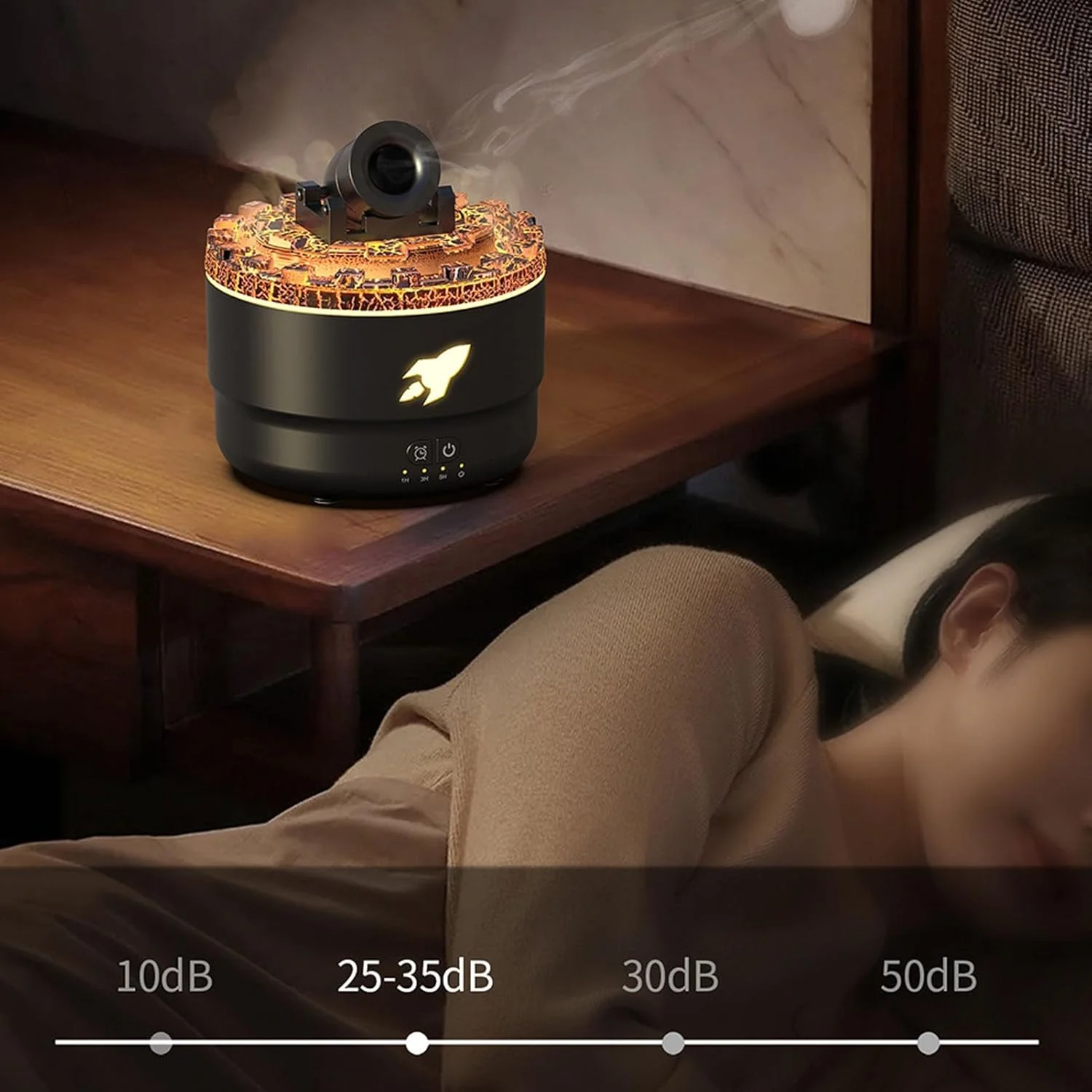 دستگاه بخور توپ با تایمر برای اتاق خواب، دستگاه پخش کننده اسانس و مرطوب کننده هوا، دستگاه آروماتراپی روغن های ضروری با چراغ های LED رنگارنگ، رومیزی کوچک خانگی (مشکی) دستگاه بخور توپ با تایمر برای اتاق خواب، دستگاه پخش کننده اسانس و مرطوب کننده هوا، دستگاه آروماتراپی روغن های ضروری با چراغ های LED رنگارنگ، رومیزی کوچک خانگی (مشکی)