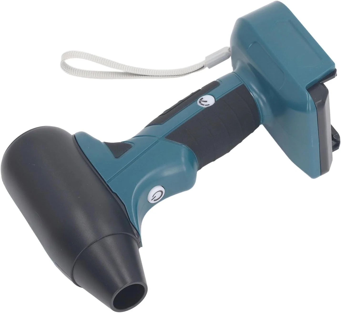 مینی دمنده جت خشک دستی Gugxiom، دمنده قدرتمند 4 سرعته بی سیم با سرعت 130000 دور در دقیقه برای باتری 18 ولت BAT622 BAT609 BAT618G BAT609G BAT618، آبی