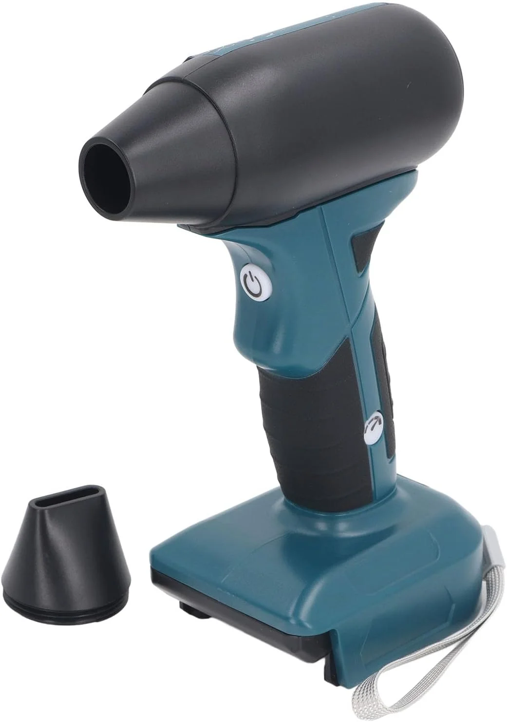 مینی دمنده جت خشک دستی Gugxiom، دمنده قدرتمند 4 سرعته بی سیم با سرعت 130000 دور در دقیقه برای باتری 18 ولت BAT622 BAT609 BAT618G BAT609G BAT618، آبی