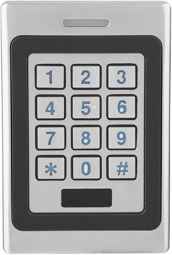 سیستم کنترل دسترسی، صفحه کلید نور پس زمینه ورودی درب ضد آب IP67، سیستم کنترلر RFID، کنترلر دسترسی درب با کد و کارت IC با آلارم برای خانه، دفتر، مسکونی سیستم کنترل دسترسی، صفحه کلید نور پس زمینه ورودی درب ضد آب IP67، سیستم کنترلر RFID، کنترلر دسترسی درب با کد و کارت IC با آلارم برای خانه، دفتر، مسکونی
