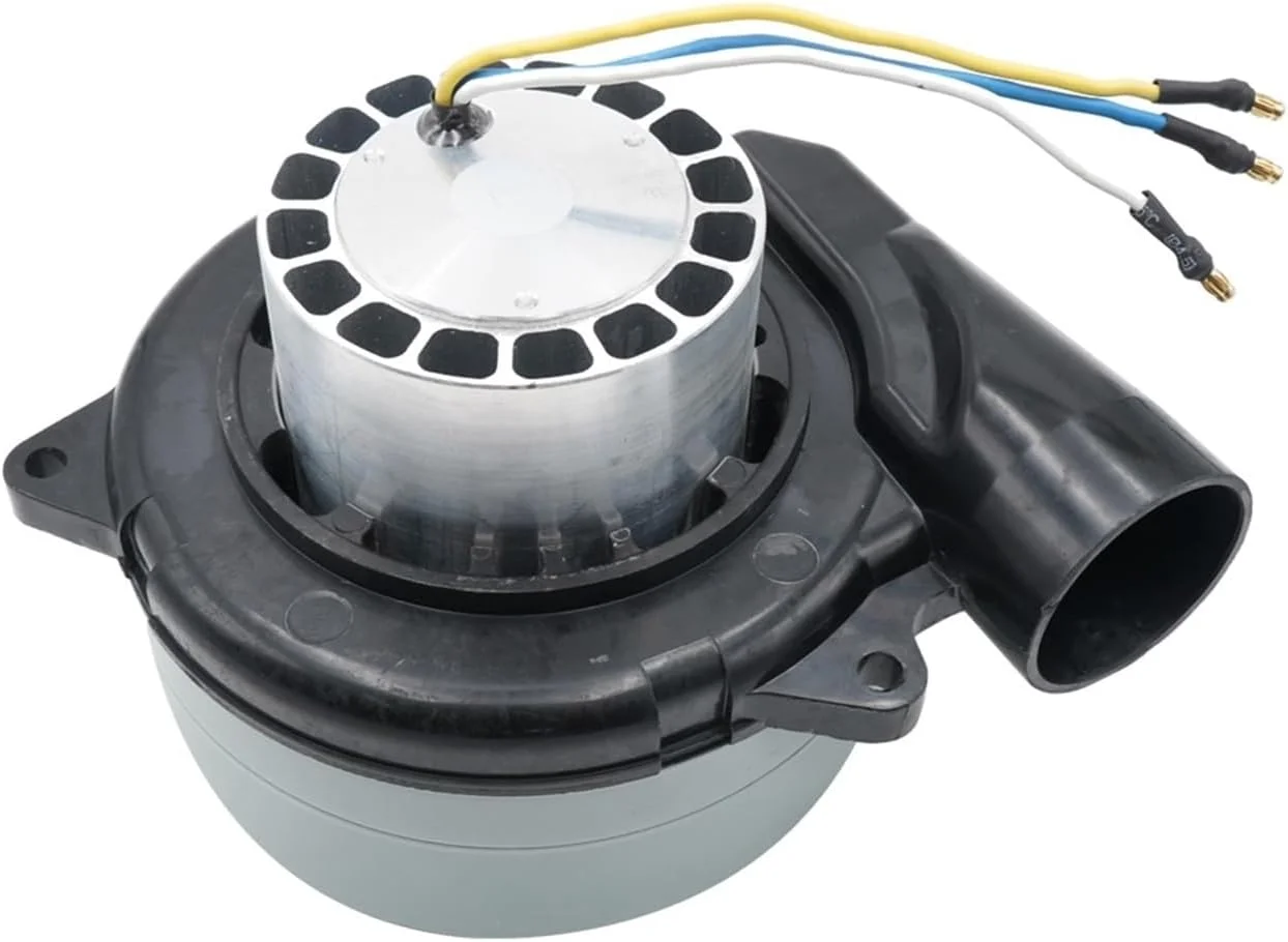 فن سانتریفیوژ بدون جاروبک DC 24V/48V با فشار بالا و حجم هوای زیاد 140120، مناسب برای تجهیزات مکانیکی بذرکار و جاروبرقی (فن 48V)