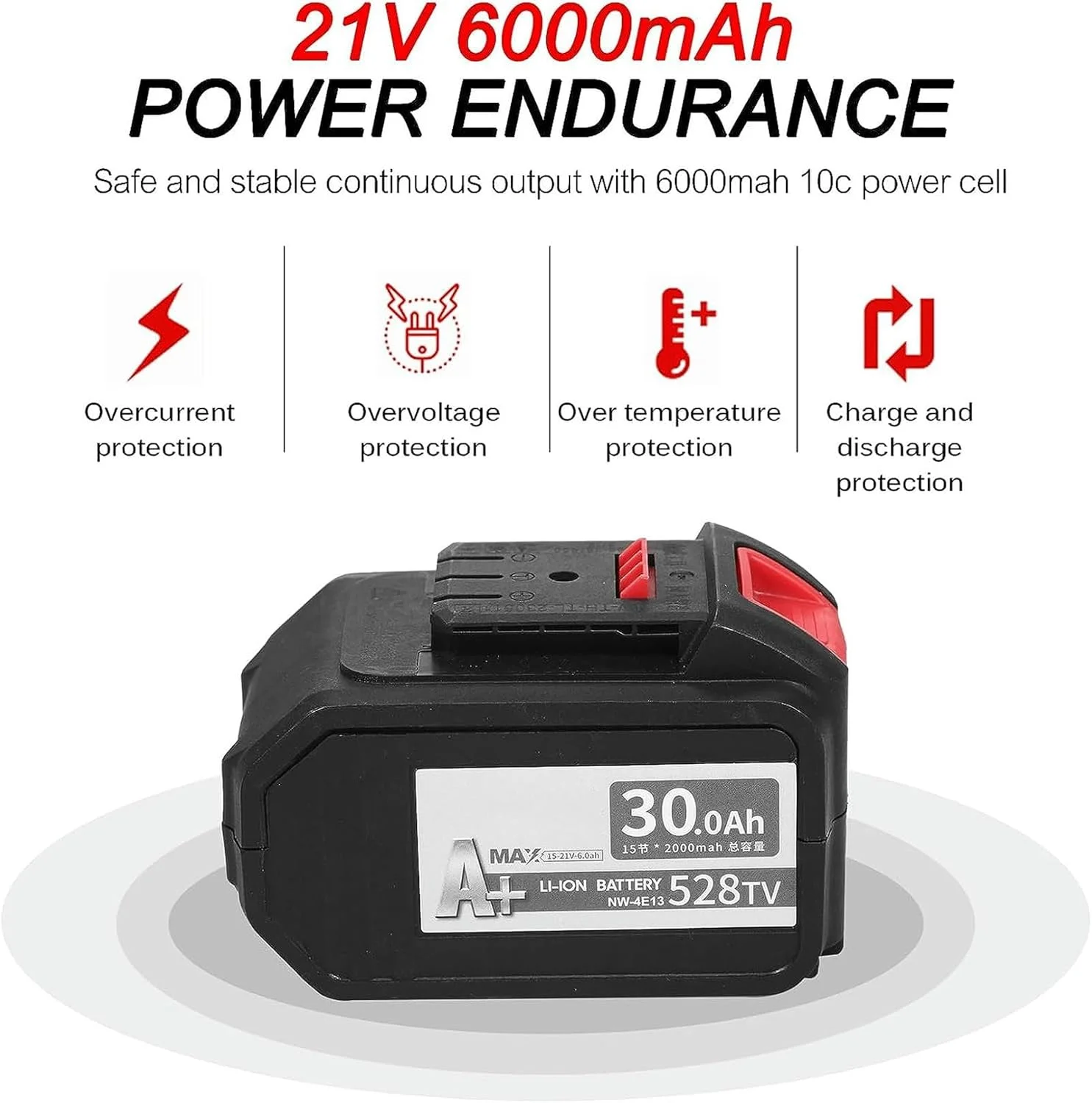 دمنده برگ بی سیم 2 در 1، دمنده برگ بی سیم، جارو و مکنده لیتیومی 21 ولت 6.0 آمپر، کیت ابزار برقی تمیز کننده دمنده هوا برای باغ با شلنگ مکش