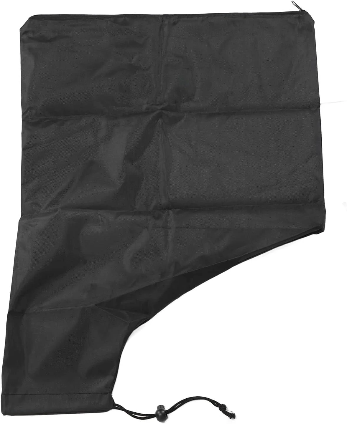 کیسه جاروبرقی برگ جمع کن با ظرفیت بزرگ و تخلیه آسان از طریق زیپ پایین، مناسب برای جمع آوری برگ با دمنده و چنگک