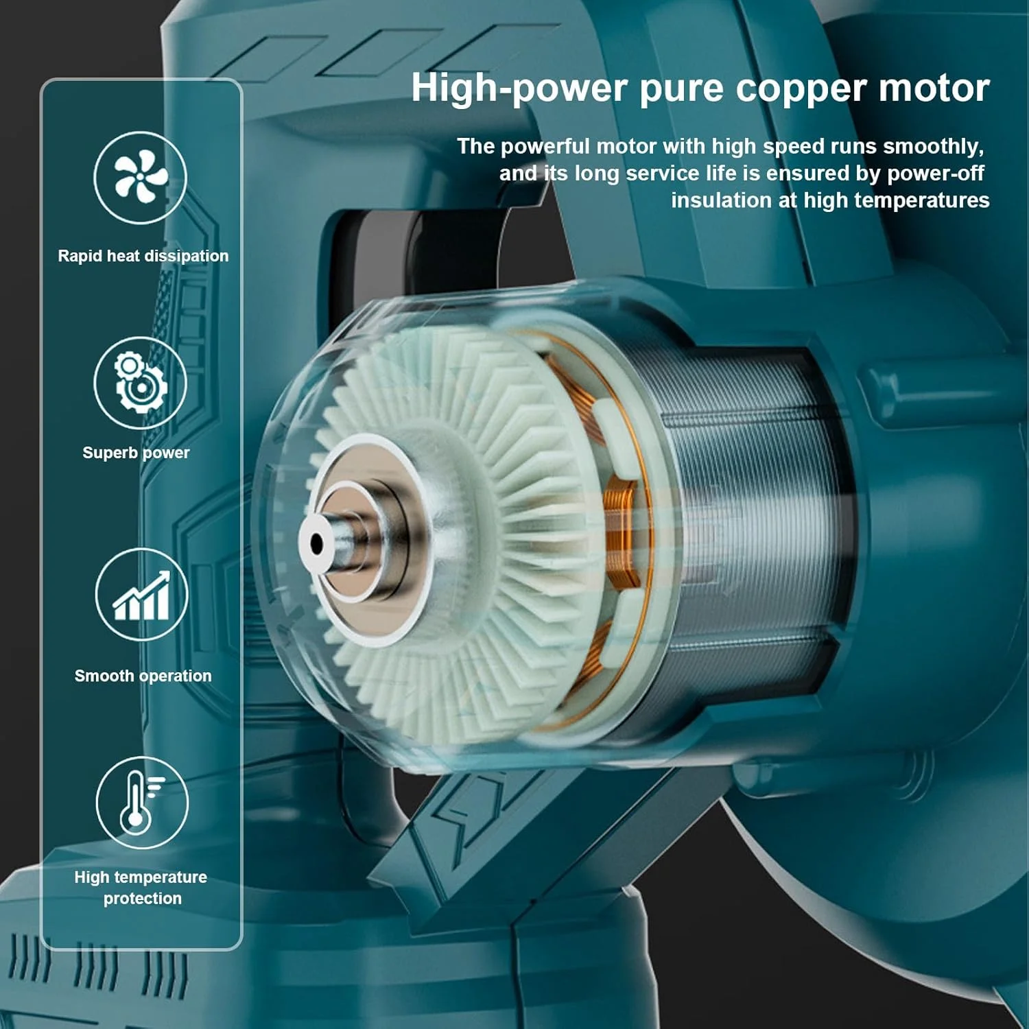 دمنده برقی برگ، دمنده برگ و جاروبرقی برقی 2 در 1، سرعت در حالت آزاد 0-16000 دور در دقیقه، جریان هوا 0-3.6 متر مکعب در دقیقه، سازگاری با باتری 18 ولت دمنده برقی برگ، دمنده برگ و جاروبرقی برقی 2 در 1، سرعت در حالت آزاد 0-16000 دور در دقیقه، جریان هوا 0-3.6 متر مکعب در دقیقه، سازگاری با باتری 18 ولت