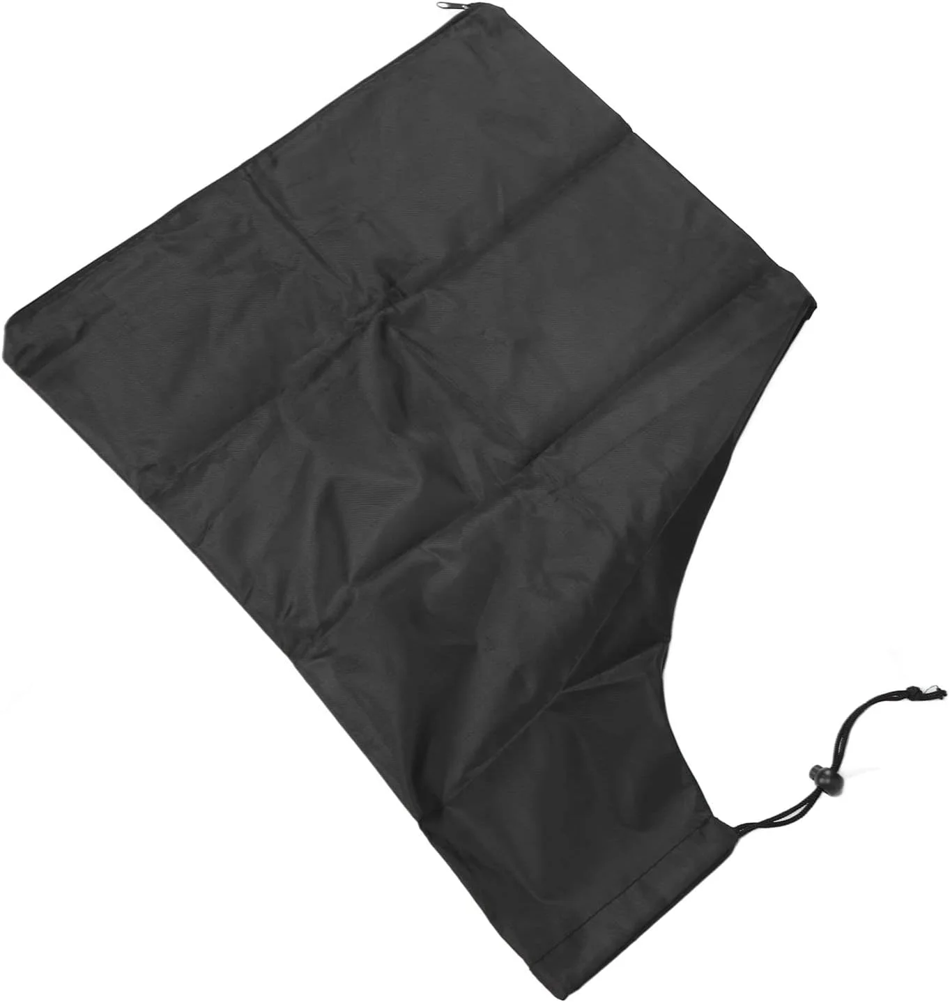 کیسه جاروبرقی برگ جمع کن با ظرفیت بزرگ و تخلیه آسان از طریق زیپ پایین، مناسب برای جمع آوری برگ با دمنده و چنگک