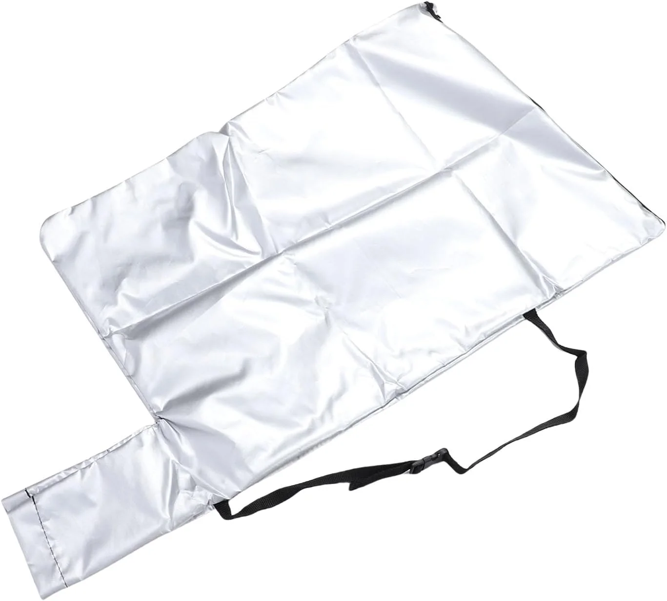 کیسه های زباله باغ Zerodis، طراحی زیپ دار، ظرفیت بزرگ، پارچه آکسفورد، جایگزین تخلیه دمنده برگ جاروبرقی شانه ای برای حیاط (سفید نقره ای)