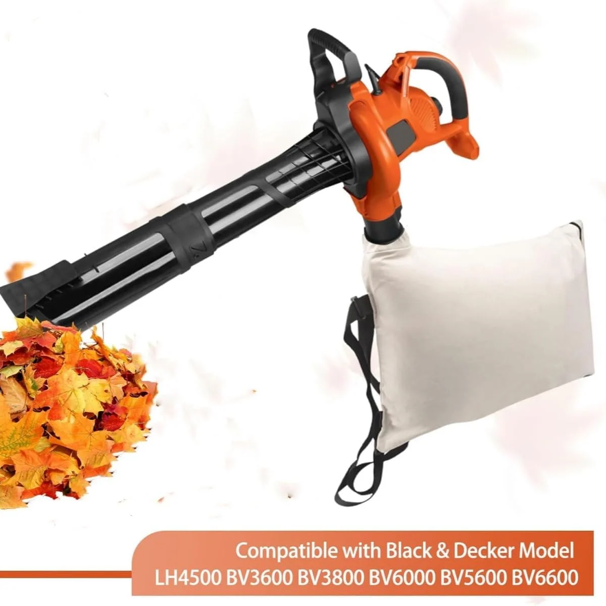 کیسه جاروبرقی برگ جهانی XHYdamile، مقاوم در برابر پارگی، مناسب برای اکثر دمنده‌ها، جمع آوری ضایعات حیاط و بقایای چمن