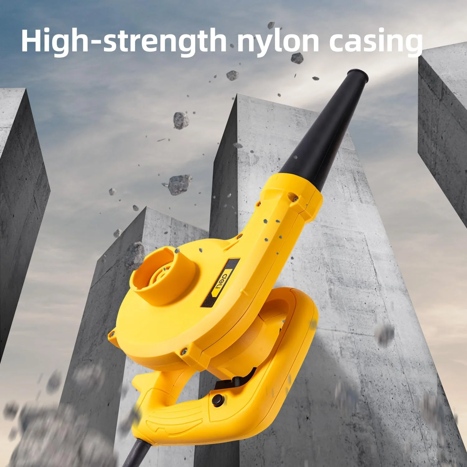 دمنده برقی دلی مدل DL-GF35-E1 با توان 600 وات و سرعت 15000 دور در دقیقه، دارای قفل سوییچ، 6 سرعت قابل تنظیم و عملکرد دوگانه دمنده و مکنده، مناسب برای تمیزکاری منزل، اداره، خودرو، کامپیوتر، گاراژ، پاسیو، باغ، برگ و زباله (2.5 متر مکعب در دقیقه) دمنده برقی دلی مدل DL-GF35-E1 با توان 600 وات و سرعت 15000 دور در دقیقه، دارای قفل سوییچ، 6 سرعت قابل تنظیم و عملکرد دوگانه دمنده و مکنده، مناسب برای تمیزکاری منزل، اداره، خودرو، کامپیوتر، گاراژ، پاسیو، باغ، برگ و زباله (2.5 متر مکعب در دقیقه)