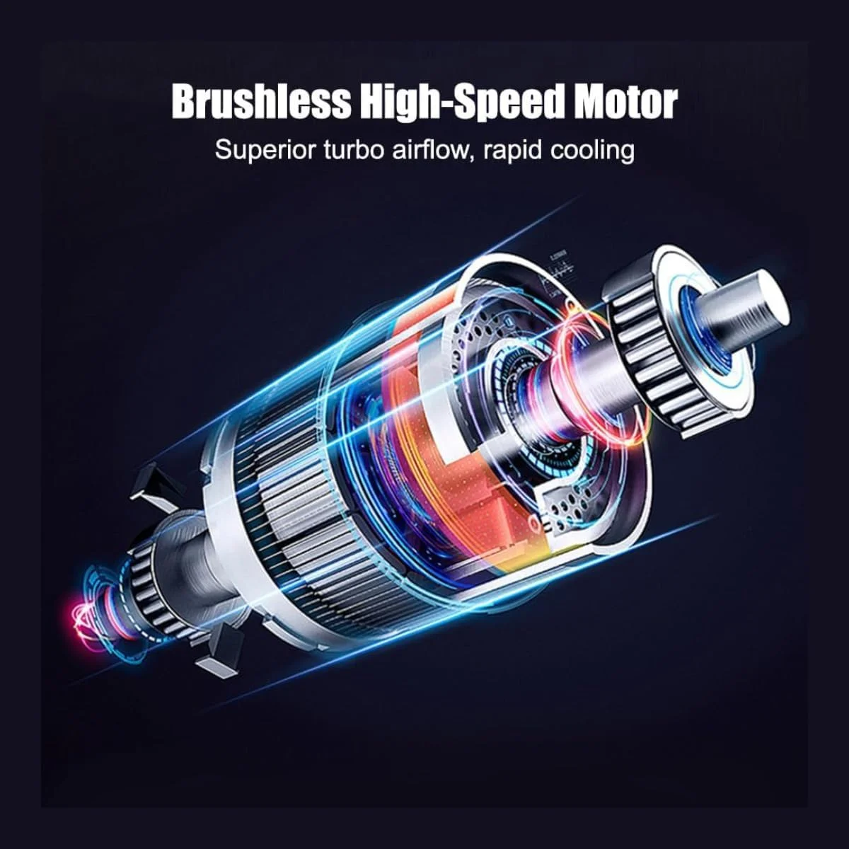 DIGI CORE دمنده هوای فشرده، دمنده گرد و غبار جت خشک، مینی دمنده با محافظت در برابر گرمای بیش از حد، دمنده هوای 130000 دور در دقیقه، جاروبرقی فن توربو قابل حمل، دمنده قابل حمل، فن خشن با کیف حمل