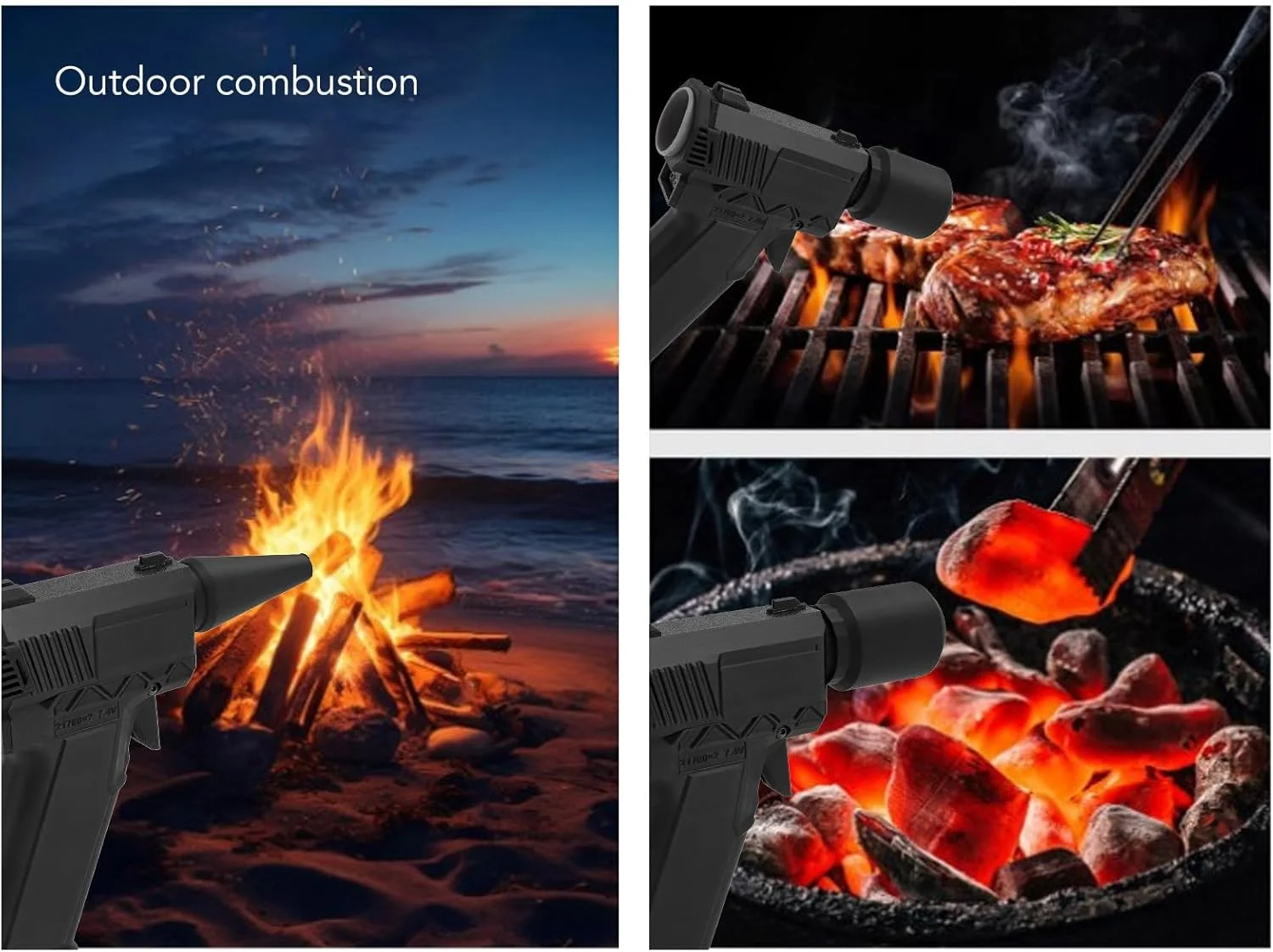 دمنده هوای برقی BusoTh، گردگیر هوای فشرده، جاروبرقی بی سیم، چند منظوره، کارآمد، 200000 دور در دقیقه، سرعت بالا، مقاومت در برابر دما، برای صفحه کلید کامپیوتر خودرو