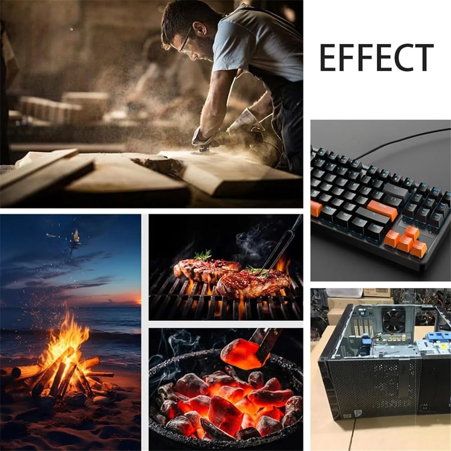 فن جت مینی JJoias، فن دستی قدرتمند قابل حمل 150000 دور در دقیقه، دمنده هوای کوچک برای خودرو، دمنده موی کوچک توربو قابل حمل بی سیم، جاروبرقی کوچک بی سیم