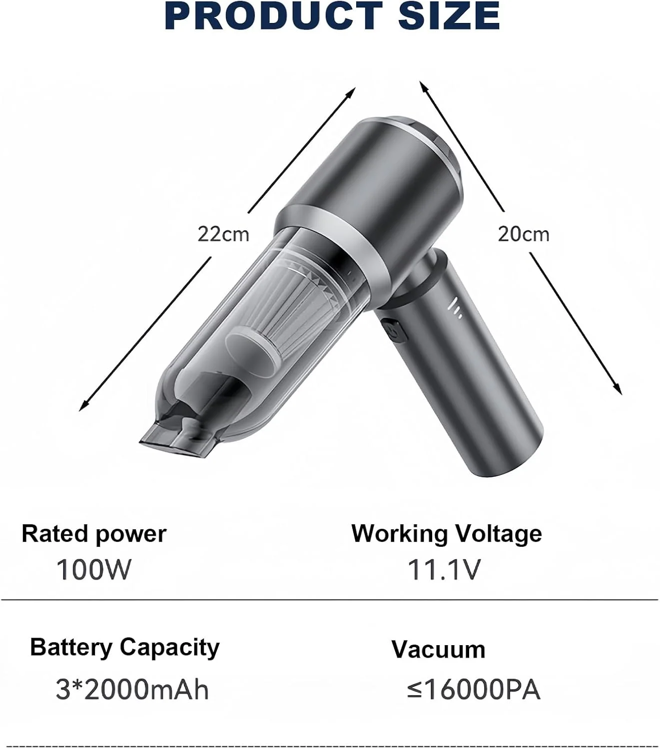جاروبرقی قابل حمل ANSHUN، جاروبرقی قدرتمند، جاروبرقی خودرو، جاروبرقی دستی بی سیم، دمنده هوا چند منظوره موتور براشلس و جاروبرقی برای خودرو، خانه، دفتر، فضای باز جاروبرقی قابل حمل ANSHUN، جاروبرقی قدرتمند، جاروبرقی خودرو، جاروبرقی دستی بی سیم، دمنده هوا چند منظوره موتور براشلس و جاروبرقی برای خودرو، خانه، دفتر، فضای باز