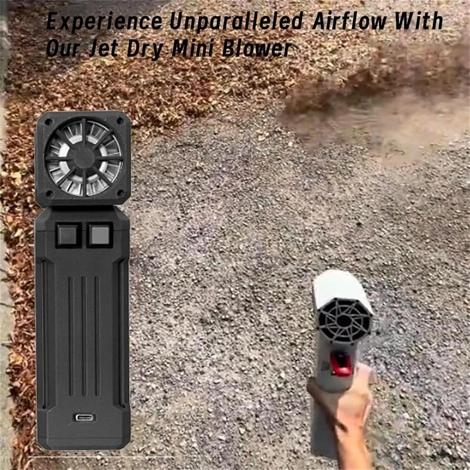 فن جت مینی JJoias، فن دستی قدرتمند قابل حمل 150000 دور در دقیقه، دمنده هوای کوچک برای خودرو، دمنده موی کوچک توربو قابل حمل بی سیم، جاروبرقی کوچک بی سیم