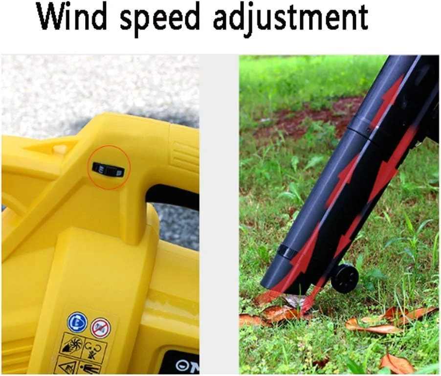 دمنده جدید با قابلیت دمیدن/دمنده برگ و جاروبرقی / دمنده برگ 3 در 1، جاروبرقی باغی 3000 وات و دمنده برگ با کیسه جمع آوری 40 لیتری، نسبت خرد کردن 10:1. (کابل 15 متری)