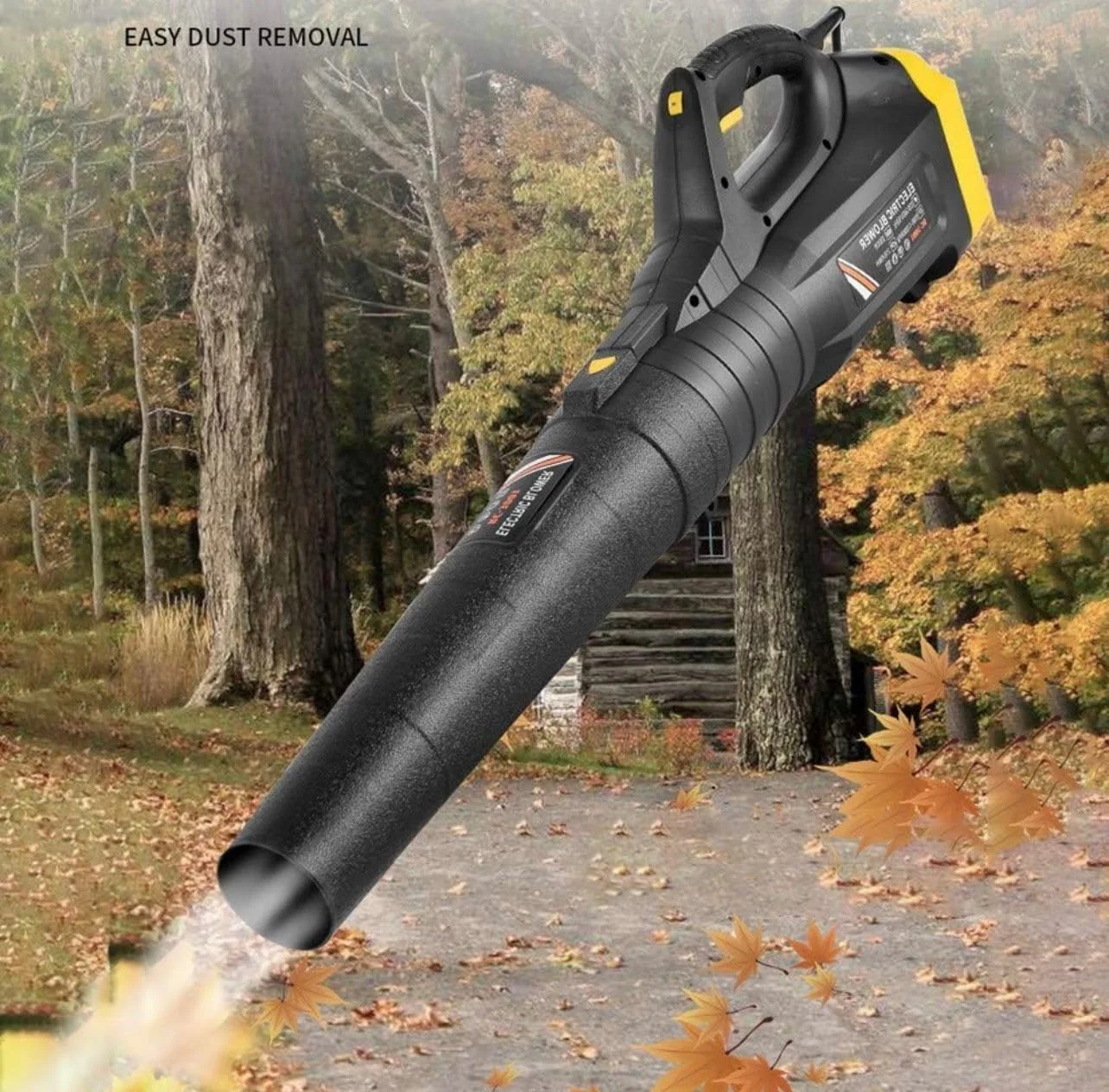 دمنده هوای برقی، 6 دنده قابل تنظیم، فن جمع کننده گرد و غبار، جاروبرقی اسپری، پاک کننده برگ استودیو باغ، جمع کننده گرد و غبار 3500 وات با نویز کم