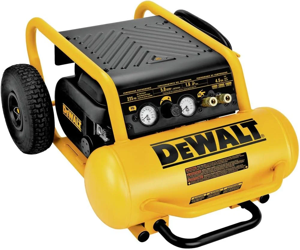 کمپرسور دستی 4.5 گالن 200 PSI دیوالت مدل D55146 با چرخ