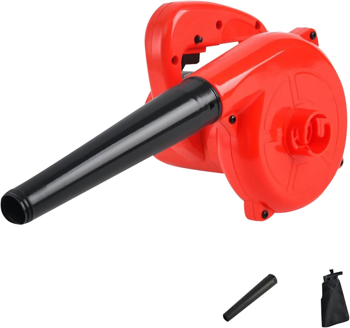 دمنده برگ Beauenty، سرعت قابل تنظیم و جاروبرقی قابل حمل با کیسه جمع آوری گرد و غبار، دمنده برقی چند منظوره برای مصارف خانگی یا کارخانه ها (سرعت ثابت)