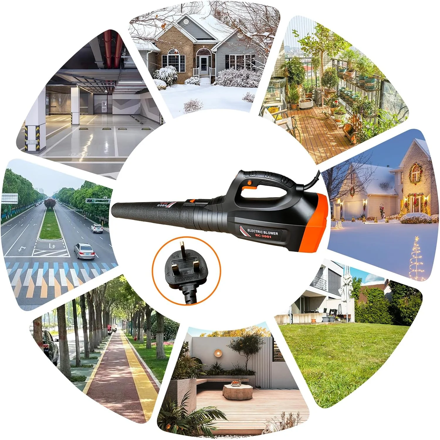 دمنده برگ NuoXing، دمنده برقی سیم دار 3500 وات، 6 سرعته قابل تنظیم، سرعت باد تا 218 کیلومتر در ساعت دمنده برگ NuoXing، دمنده برقی سیم دار 3500 وات، 6 سرعته قابل تنظیم، سرعت باد تا 218 کیلومتر در ساعت