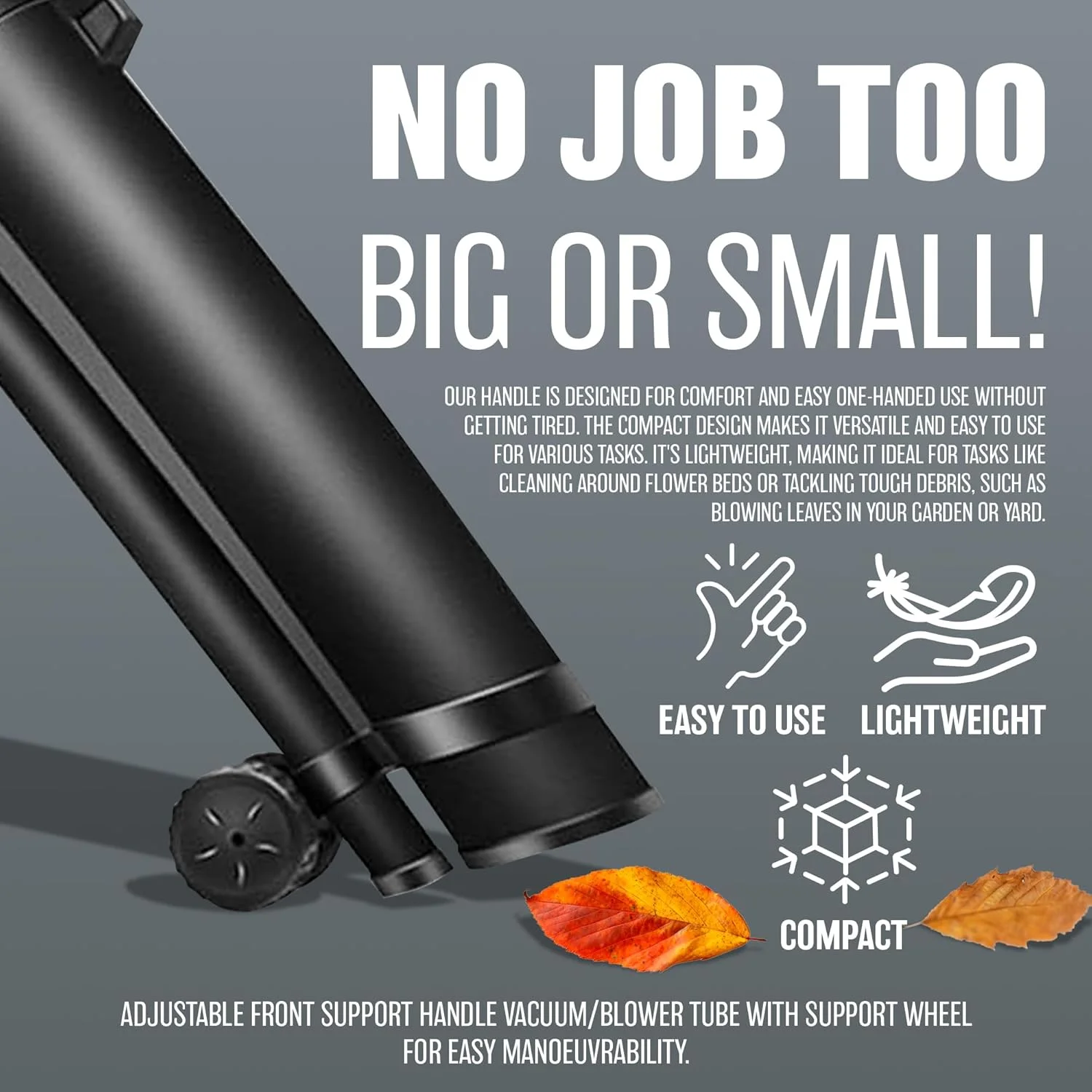 دمنده، مکنده و خردکن برگ و چمن برقی 3200 وات جدید BARGAINS-GALORE، مناسب باغبانی و محوطه سازی