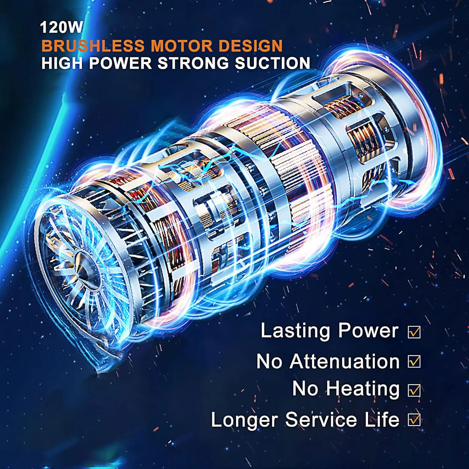 جاروبرقی دستی شارژی ARUOXIN، 12000Pa 75000 دور در دقیقه، جاروبرقی مینی 3 در 1 خودرو، موتور براشلس داخلی، فوق سبک، قابل شارژ، مرطوب و خشک، جاروبرقی قابل حمل Typc-C برای خودرو، خانه، مو جاروبرقی دستی شارژی ARUOXIN، 12000Pa 75000 دور در دقیقه، جاروبرقی مینی 3 در 1 خودرو، موتور براشلس داخلی، فوق سبک، قابل شارژ، مرطوب و خشک، جاروبرقی قابل حمل Typc-C برای خودرو، خانه، مو