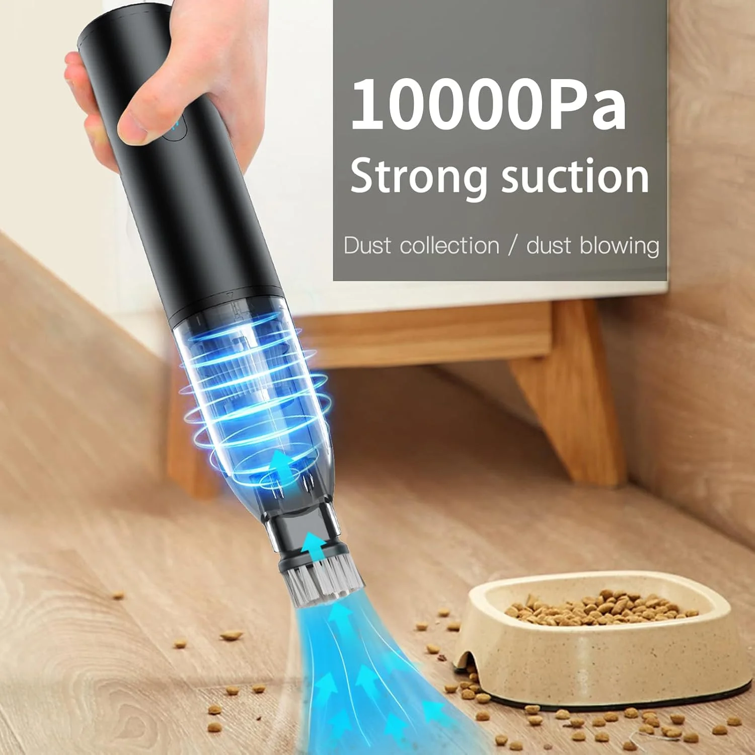 جاروبرقی دستی چند منظوره 5 در 1 Aumotop، دستگاه مینی قابل حمل برای خودرو