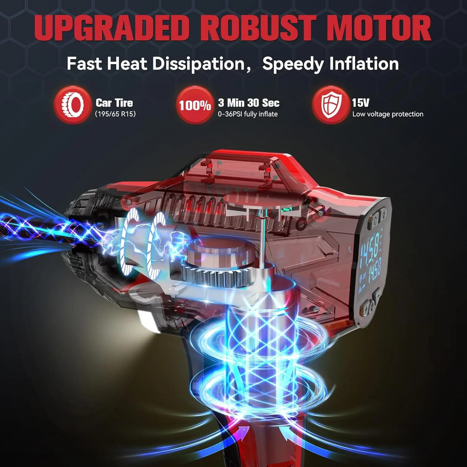 کمپرسور باد و پمپ باد تایر شارژی DIYtoolifz برای باتری 18 ولت Milwaukee، پمپ هوای دستی قابل حمل با گیج فشار دیجیتال برای اتومبیل، موتورسیکلت، دوچرخه، توپ های ورزشی (باتری شامل نمی شود) (160psi) کمپرسور باد و پمپ باد تایر شارژی DIYtoolifz برای باتری 18 ولت Milwaukee، پمپ هوای دستی قابل حمل با گیج فشار دیجیتال برای اتومبیل، موتورسیکلت، دوچرخه، توپ های ورزشی (باتری شامل نمی شود) (160psi)